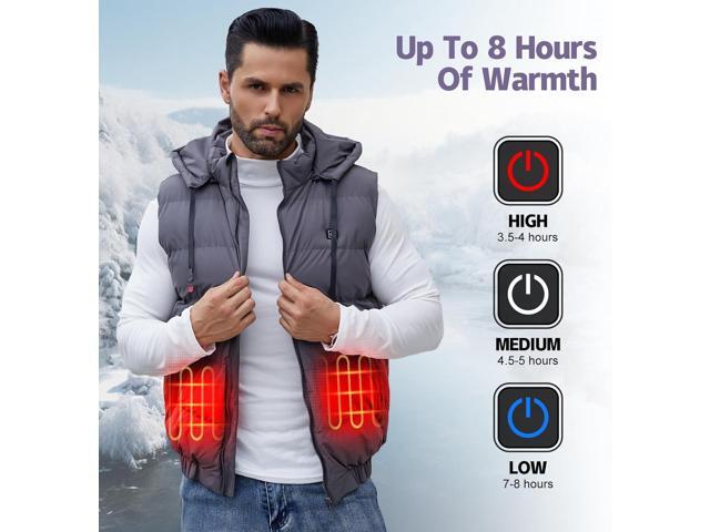 5v/2a 10000mah Battery Pack for Heated Vest Heated Jacket USB Power Bank for Electric Heating Vests Jackets Hoodies Coats Pants for Men for Women...