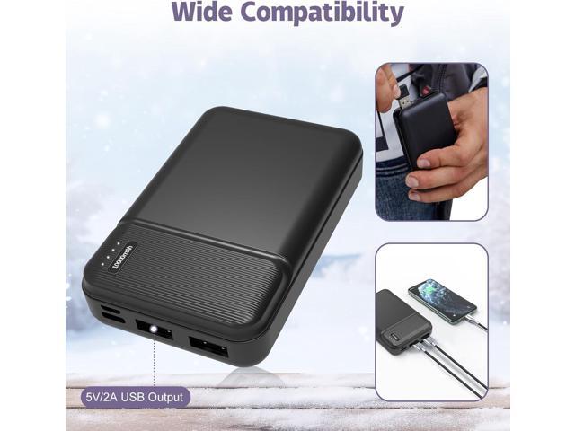 5v/2a 10000mah Battery Pack for Heated Vest Heated Jacket USB Power Bank for Electric Heating Vests Jackets Hoodies Coats Pants for Men for Women...