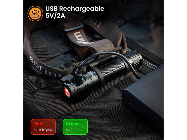 sofirn HS40 Rechargeable Headlamp 2000 Lumens, Super Bright Headlamp Flashlight with 6500k SST40 LED, IPX8 Water Resistance, Magnetic Tail Cap,...