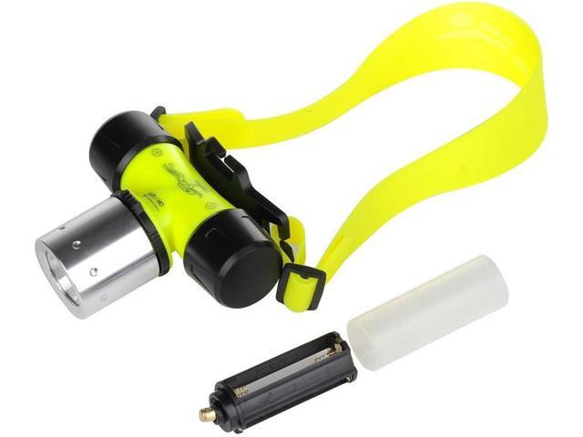 Waterproof Diving Swimming Hiking Camping Hunting Fishing Headlamp Underwater 1200 Lumen Safety Head Light Flashlight