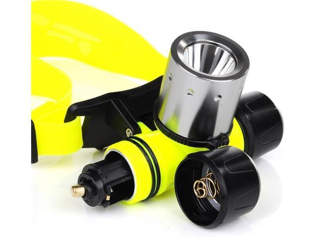 Waterproof Diving Swimming Hiking Camping Hunting Fishing Headlamp Underwater 1200 Lumen Safety Head Light Flashlight