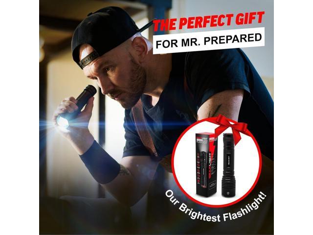 GearLight S2000 LED Flashlight High Lumens - Super Bright, Powerful, Mid-Size Tactical Flashlight for Outdoor Activity & Emergency Use - S2000-1...
