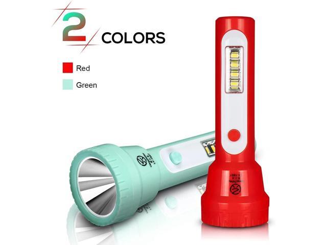 2 Pack Rechargeable Kids Flashlight,Portable Flashlight with COB LED,Lightweight and Bright Flashlights for Kids EDC Flashlight for Toddler School...