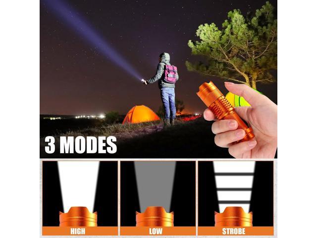 Fumete 20 Pieces LED Flashlight Mini 3 Mode Tactical Torch Small Water Resistant Pocket Flash Light Adjustable Focus Light Pen for Men, Father,...