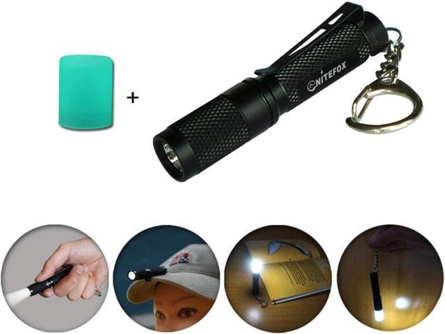 K3 Mini Keychain Flashlight AAA Small Keychain Light Bright 150 Lumens with Diffuser Clip,Multipurpose Pocket Light as Candle Hat Lamp Camp Lantern...