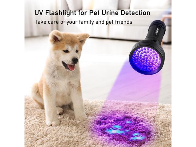 Blacklight Flashlight 68 LED UV Flashlight,Ultraviolet Flashlight Black Light Professional Pet Urine Detector for Dog/Cat Urine,Pet Stains,Hunting...