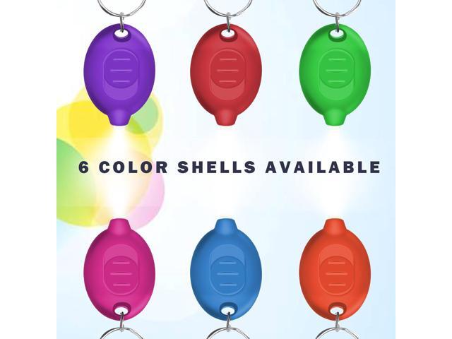 Mini LED Keychain Flashlight, Ultra Bright Tiny Flashlight, Small Keychain Flashlight White Light, Micro Pocket Key Ring LED Flashlight for...