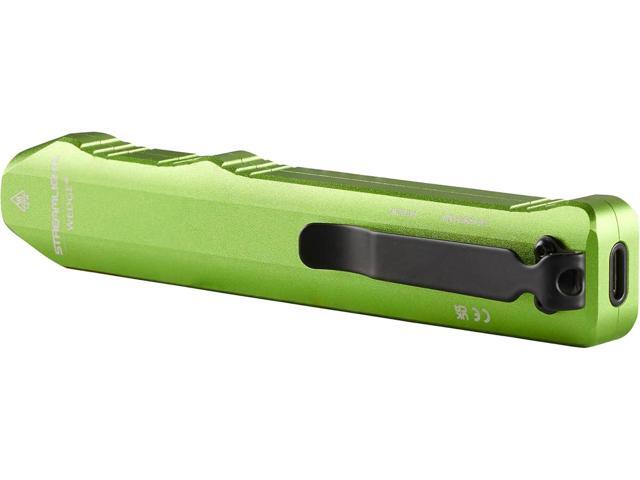 Streamlight 88821 Wedge 300-Lumen Slim Everyday Carry Flashlight, Includes USB-C Cable and Lanyard, Lime Green