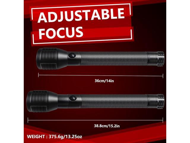 Heavy-Duty LED D Battery Flashlight (4-D)