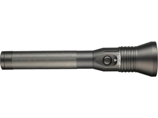 Streamlight 75863 Stinger DS HPL 800-Lumen Rechargeable Flashlight with 120V/12V DC Smart Charger System and 2 Holders, Black
