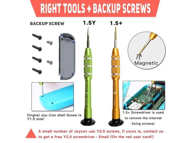 IIWEY Joycon Joystick Replacement 4 Pack for Fix Drift Nintendo Switch Joy-Con Controller & Switch Lite Joystick Replacement Left/Right Analog...