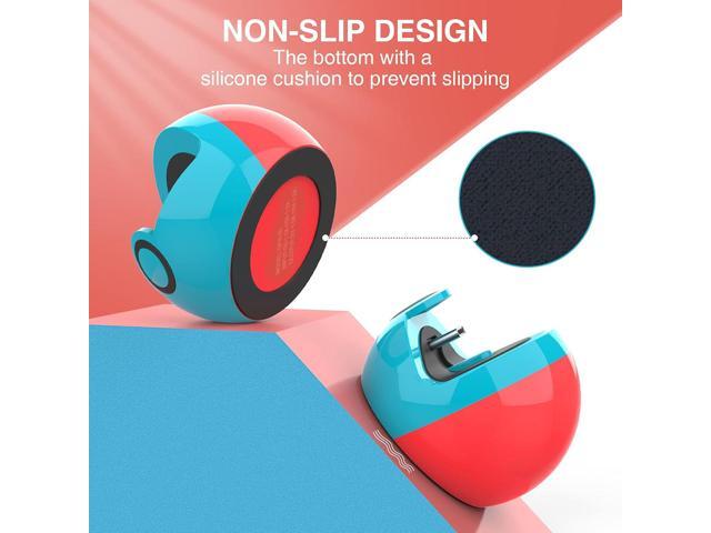 HEIYING Switch Charging Dock for Nintendo Switch/Lite/OLED,Portable Carrying Charging Station with Classic Colors Neon Blue & Neon Red