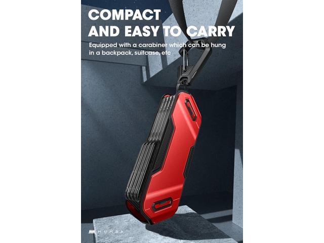 Mumba 12 Game Card Case for Nintendo Switch Game Cards, Portable and Exquisite Protective Hard Shell with 4 Layer Rotatable Holder for Nintendo...
