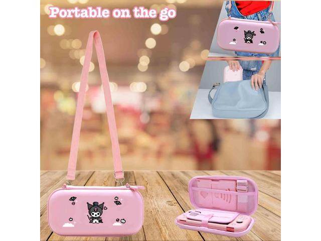 GUTIAL Accessories Bundle for Nintendo Switch Lite - Cute Kawaii NS Lite Accessories kit for Grils Boys Kids with Carrying Case, Cartoon Cover...