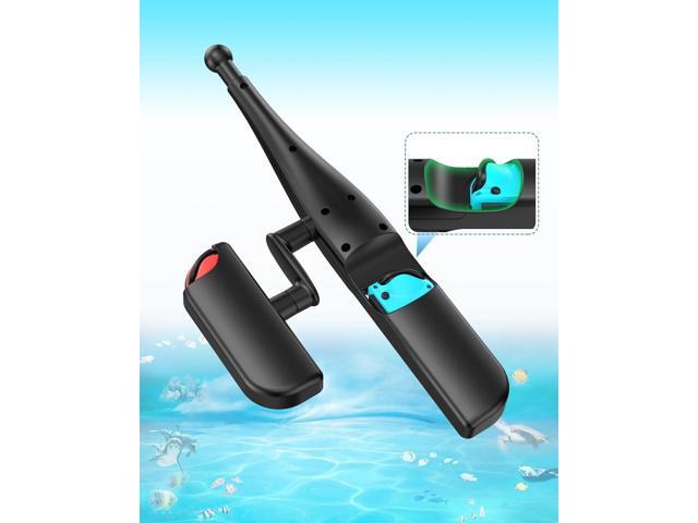 MENEEA Fishing Rod for Nintendo Switch, Fishing Games Accessories Kit for Nintendo Switch/Switch OLED/Joy Con Bass Pro Shops-The Strike...