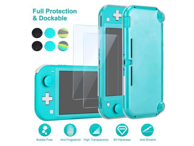 innoAura Switch Lite Case 12-in-1 Accessories Bundle for NS Switch Lite (2019), with Protective Carrying Case, Hand Strap, Screen Protector & Cute...
