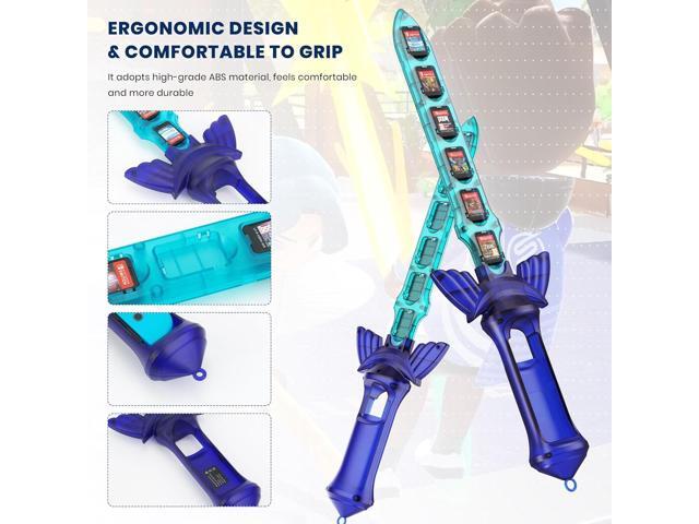 Switch Sword Accessory, CODOGOY Skyward Sword Accessories Compatible with Switch Sports Chambara (Swordplay)/Legend of Zelda: Tears of the...