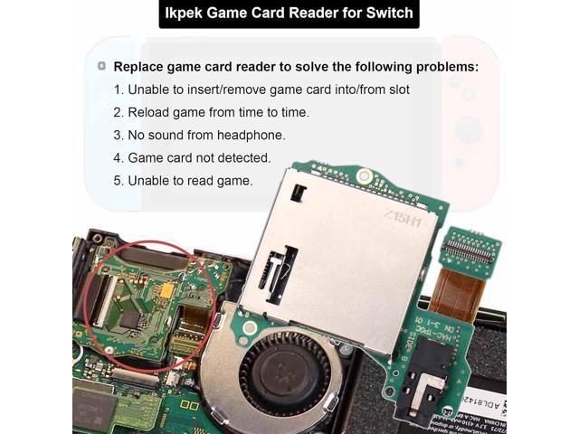 Game Card Reader Slot Replacement Compatible with Switch (Third Party)