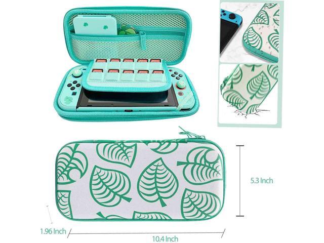 Accessories Bundle for Nintendo Switch OLED Animal Crossing Model 2021 - YOOWA Accessory kit NS Oled Animal Crossing Set with Carrying Case...