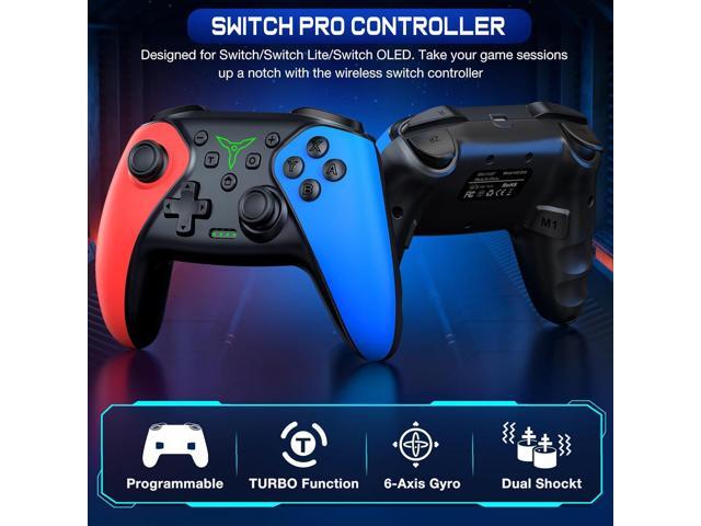 Wireless Switch Controller for Switch/Lite/OLED/Swicth 2 Controller, Switch Controller Joysticks Work with iOS/Android/PC-Switch 2 Pro TURBO...