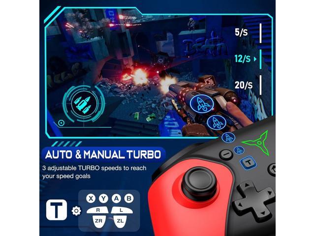 Wireless Switch Controller for Switch/Lite/OLED/Swicth 2 Controller, Switch Controller Joysticks Work with iOS/Android/PC-Switch 2 Pro TURBO...