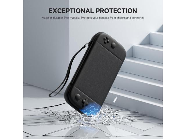 ECHTPower Accessories Bundle for Nintendo Switch 2, Switch 2 Carrying Case, Silicone Protective Cover, 2 Piece HD Screen Protector, Durable,...