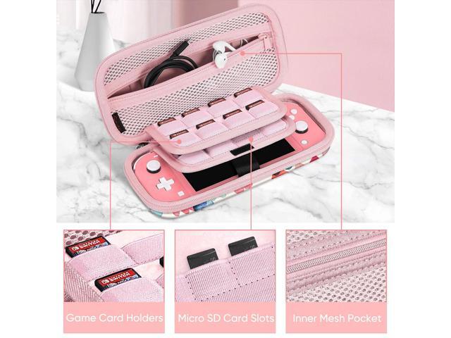 Fintie Carrying Case for Nintendo Switch Lite 2019, [Shockproof] Hard Shell Protective Cover Travel Bag with Game Card & Micro SD Card Slots for...