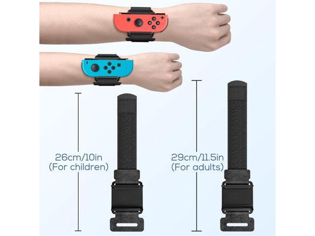 YUANHOT Wrist Bands for Nintendo Switch Just Dance 2025 2024 2023 & Zumba Burn It Up, Adjustable Elastic Straps for Switch & Switch OLED Joy Con...