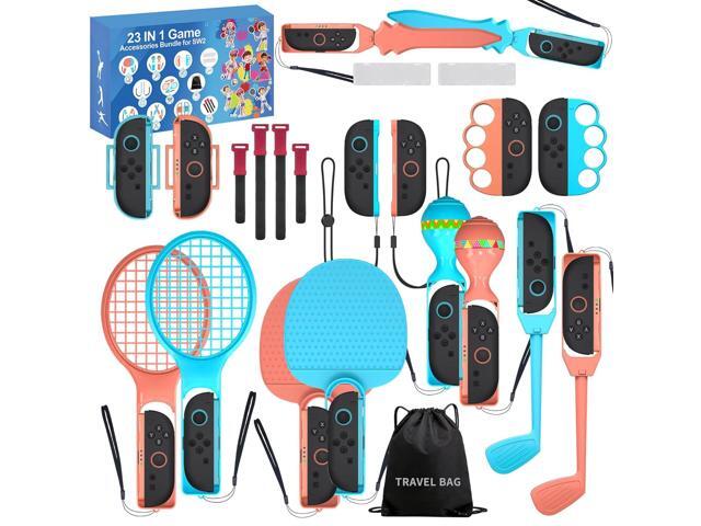 2025 Nintendo Switch 2 Sports Accessories Bundle - HLRAO 23 in 1 Family Accessories Kit for Nintendo Switch 2 Sports Games:Tennis Rackets,Sword... 2025 Nintendo Switch 2 Sports Accessories Bundle - HLRAO 23 in 1 Family Accessories Kit for Nintendo Switch 2 Sports Games:Tennis Rackets,Sword...