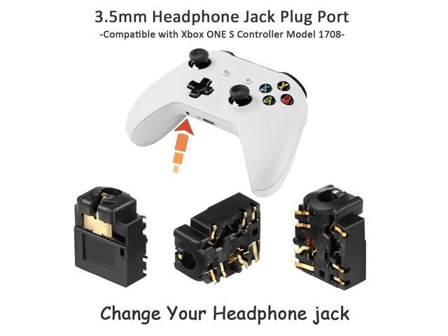 Skylety 31 Piece Replacement Game Controller Kit, Thumbsticks Cover, Joystick, LB RB Bumper Trigger, Headphone Jack Plug Port, Screwdriver...