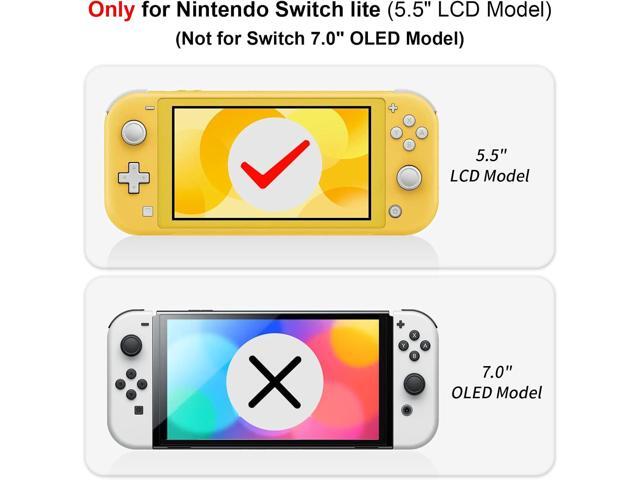 NEWDERY External Battery Station for Nintendo Switch Lite, 10400mAh Backup Portable Charger Case Support PD Quick Charging 2 Extra Game Card Slots...