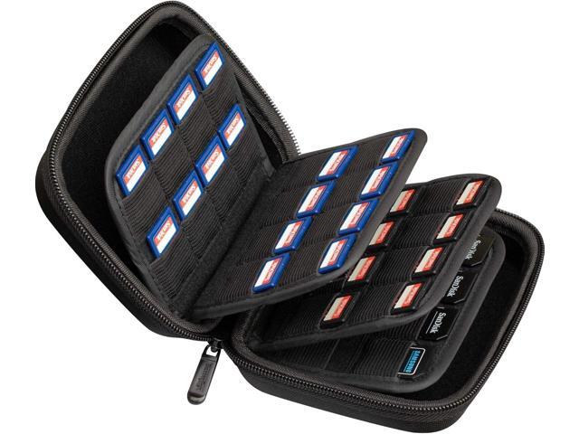 ButterFox Large Capacity 63 Slots Storage Case Holder for SD Memory Cards, Switch Game Cartridges, PS Vita Game and Micro SD Cards