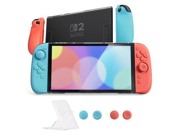 PlayVital Ranger Protective Case for Nintendo Switch 2 with Stand Ergonomic Anti-Slip Silicone Grips, Dockable Hard Shell, 4 Thumbstick Caps ... PlayVital Ranger Protective Case for Nintendo Switch 2 with Stand Ergonomic Anti-Slip Silicone Grips, Dockable Hard Shell, 4 Thumbstick Caps ...