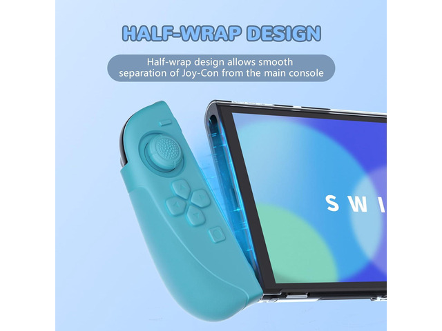 PlayVital Ranger Protective Case for Nintendo Switch 2 with Stand Ergonomic Anti-Slip Silicone Grips, Dockable Hard Shell, 4 Thumbstick Caps ...