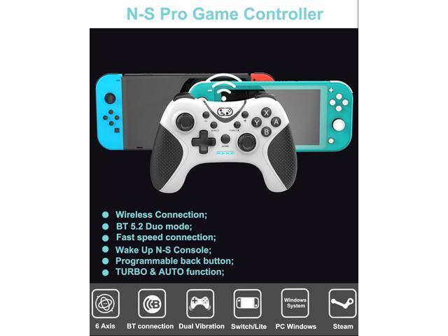 Cehensy Switch Controller,Bluetooth Switch Pro Controllers for Nintendo Switch/Lite/OLED/PC Window,PC Gaming Controller with Programmable...