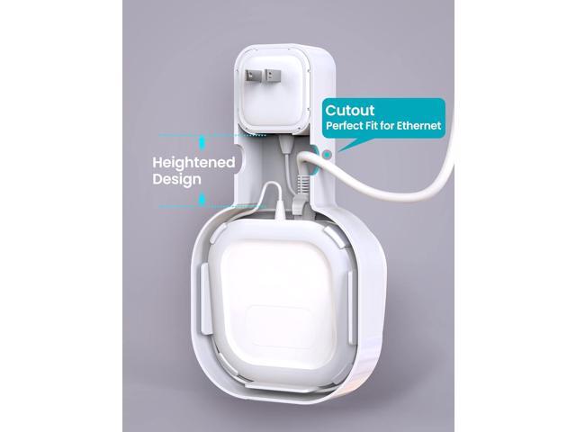 DG-Direct Wall Mount Holder for eero 6 and eero 6+ Router Mesh Wi-Fi System, No Messy Wires, The Outlet Wall Mount Holder for eero 6 Plus, Stand...