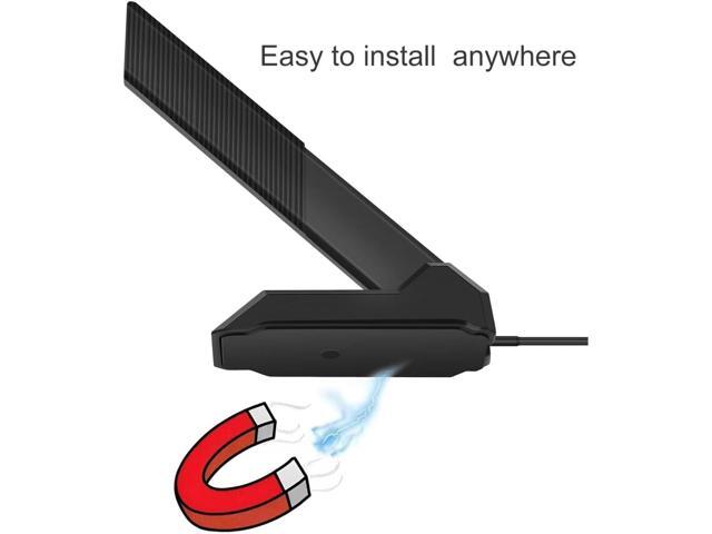 External Tri-Band 802.11BE Performance WiFi 7 Antenna with RP-SMA Male Connector for WiFi 7 PC Desktop Computer Extendable Router ASUS ROG Gaming...