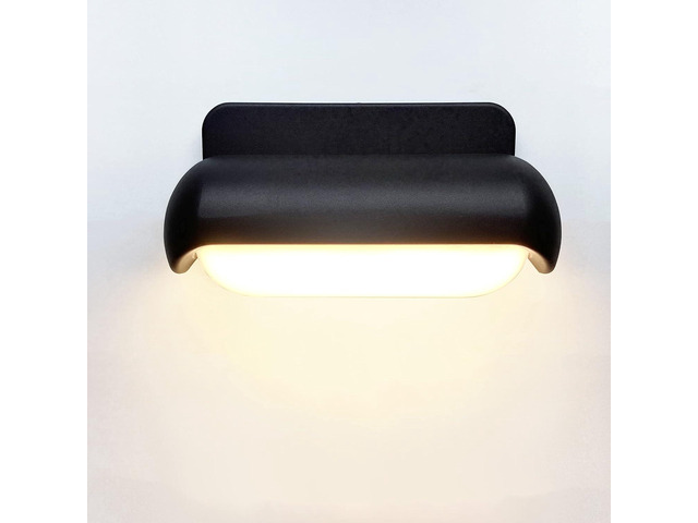 Modern Wall Sconce Outdoor Porch Light Waterproof Patio Lamp LED Wall Light Fixture Aluminum 13W 3000K Front Door Lamp for Indoor & Outdoor use...