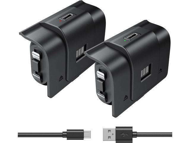 Rechargeable Xbox Controller Battery Pack, Play & Charge Kit for Xbox One/Xbox Series X S - 40H Playtime, 2.5H Full Charge, with Cover & Charging...