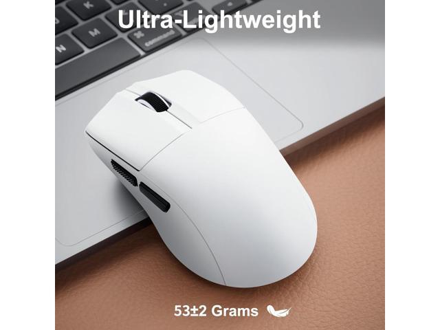 E-YOOSO Wireless Bluetooth Mouse, Rechargeable Mouse, 26000 DPI Gaming Mouse Wired, Superlight Ergonomic, Software Supported, Redefinable Macro...