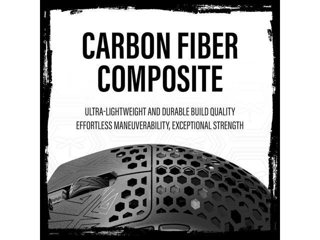 Arbiter Akitsu 8K Carbon Fiber Composite Gaming Mouse - Ultra-Light 38g, Wireless, 26k DPI, USB-C Fast Charging, 60Hr Battery Life, 8k Polling...