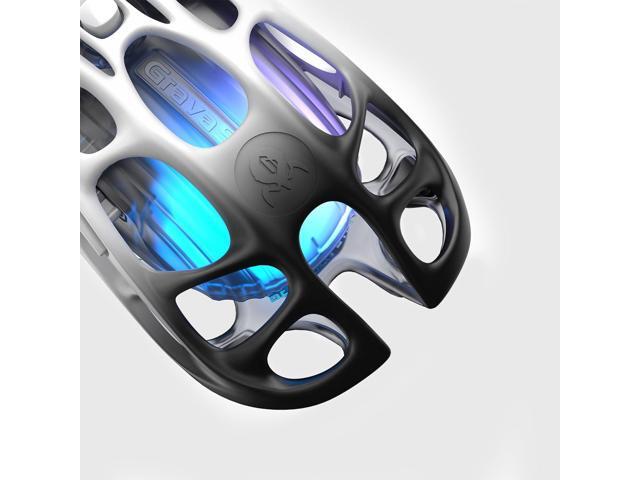 GravaStar Mercury M1 Pro Wireless Gaming Mouse 26,000 DPI PAW3395DM Sensor - Magnesium Alloy - Wired / 2.4GHz / Bluetooth - 5 Programmable Buttons...