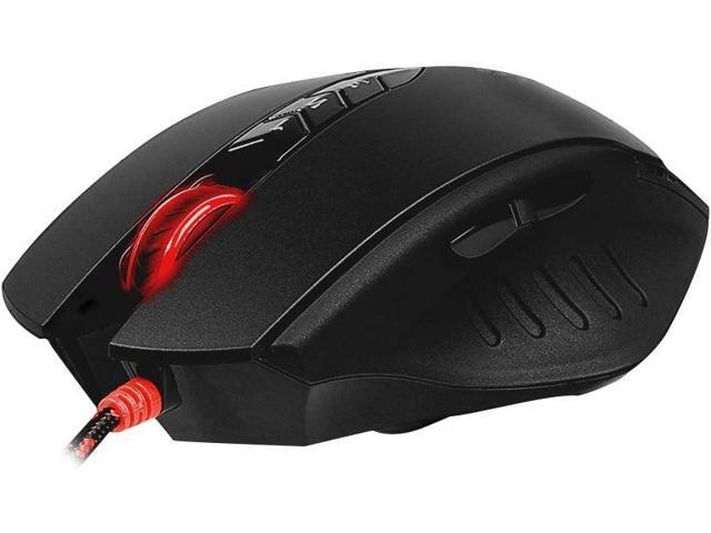 V8MA Ultra Core 3 Optical PC Gaming Mouse with X'Glide Metal Mouse Feet for Precision Handling - 8 Programmable Buttons for...