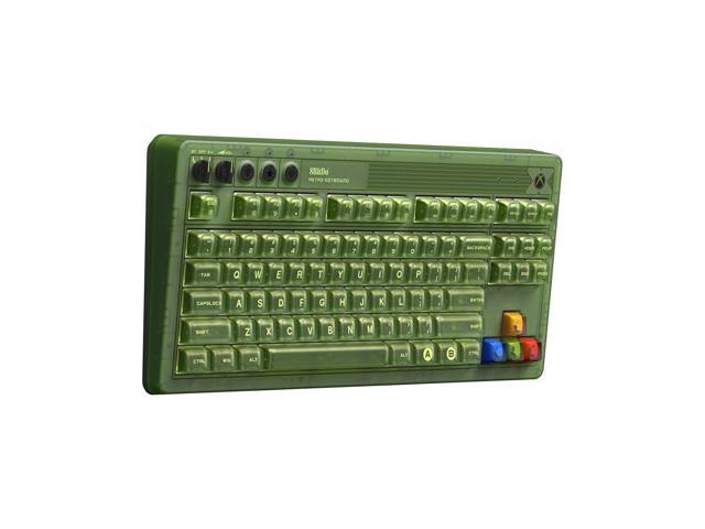 8BitDo Retro 87 Mechanical Keyboard with RGB Backlight, Bluetooth/2.4G/USB-C Hot Swappable Wireless Gaming Keyboard for Windows and Android - Xbox...