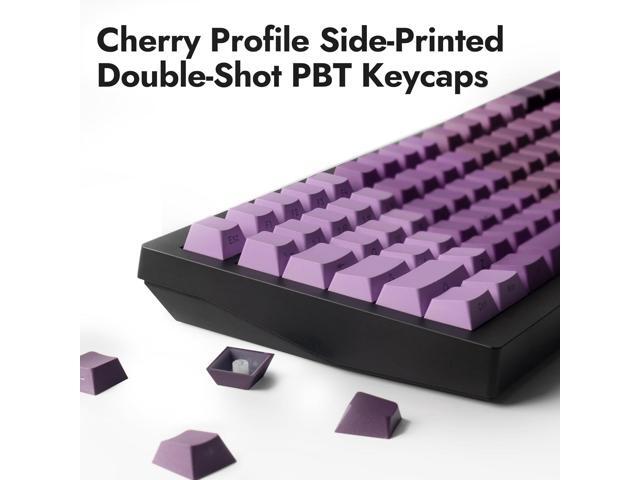 LEMOKEY X4 QMK Wired Mechanical Keyboard, 75% Layout South-Facing Red Backlit, Side-Printed Double-Shot PBT Keycaps with Tactile Brown Mechanical...