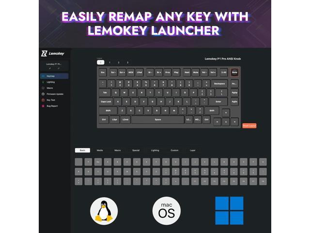 P1 Pro Wireless Custom Mechanical Keyboard, Full Aluminum 2.4 GHz Bluetooth RGB Backlit 75% Layout with Hot-swappable KEYCHRON Super Brown Switch...