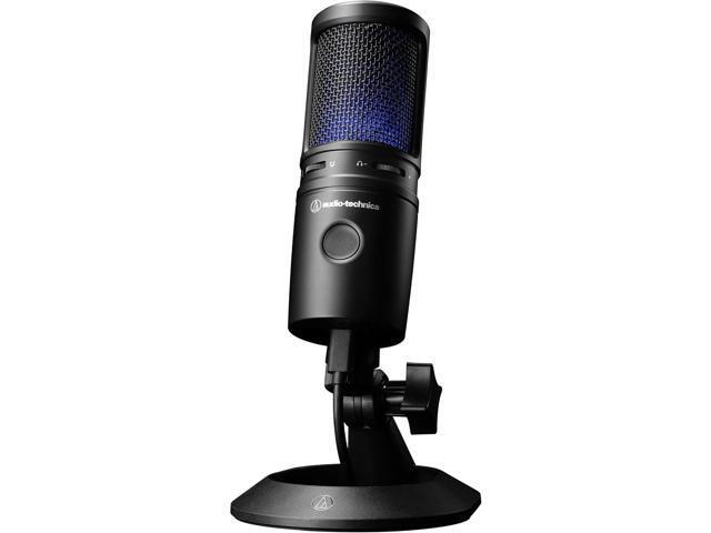 Audio-Technica AT2020USB-X Cardioid Condenser USB Microphone, Black