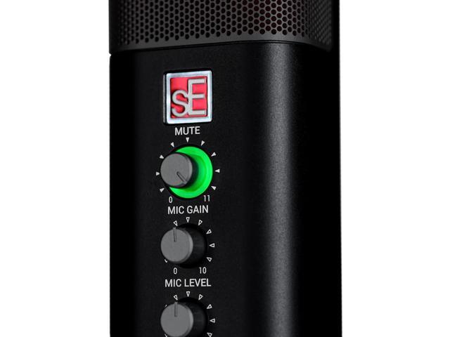 SE Electronics NEOM-USB USB Condenser Microphone, Black