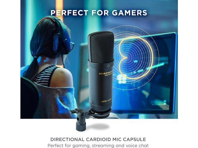 MPM-1000U - Studio Condenser USB Microphone for DAW Recording and Podcasting (14mm/USB Out)