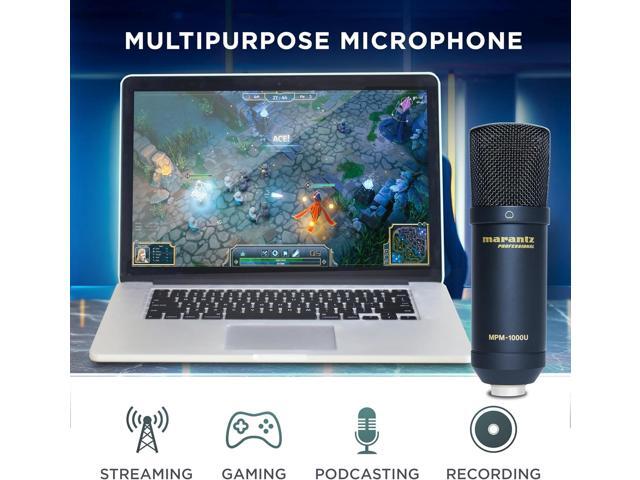 MPM-1000U - Studio Condenser USB Microphone for DAW Recording and Podcasting (14mm/USB Out)
